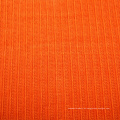 Composición de tela de cost chenille de buena calidad de color naranja Tela barata hecha en China